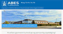 Desktop Screenshot of abes-trafikkskole.com
